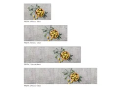 MySpotti Küchenrückwand Profix Cucina Olive und Concrete 210 x 60 cm Olivengrün