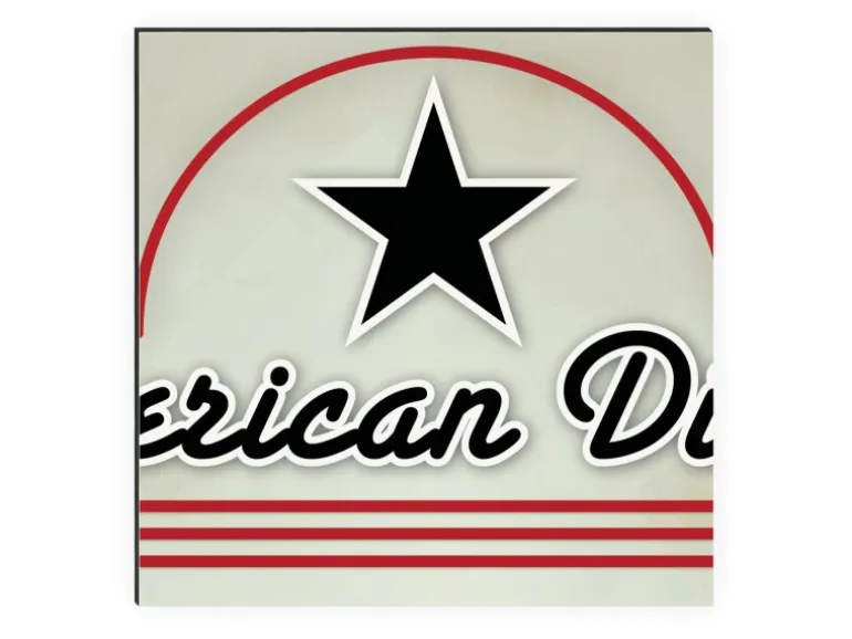 MySpotti Küchenrückwand Profix Cucina American Diners 100 x 60 cm Mehrfarbig