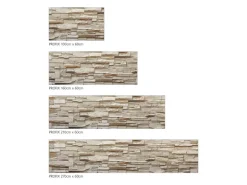 MySpotti Küchenrückwand Profix Cucina Rustical Bricks 160 x 60 cm Stein Hell