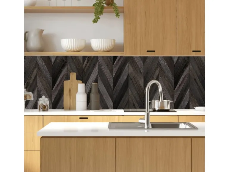 MySpotti Küchenrückwand Profix Cucina Celebica 160 x 60 cm Braun