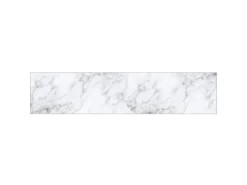 MySpotti Küchenrückwand Profix Cucina Patricia 270 x 60 cm Weiß-Marmoriert