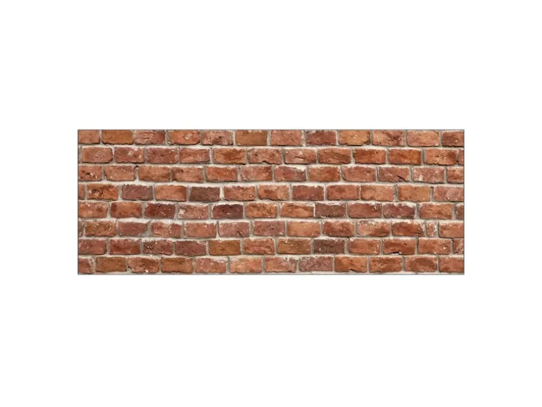 MySpotti Küchenrückwand Profix Cucina Brick Wall 160 x 60 cm Ziegelrot