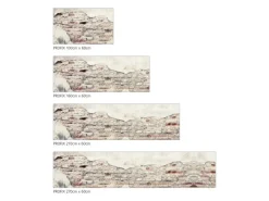 MySpotti Küchenrückwand Profix Cucina Vintage Wall 100 x 60 cm Ziegel