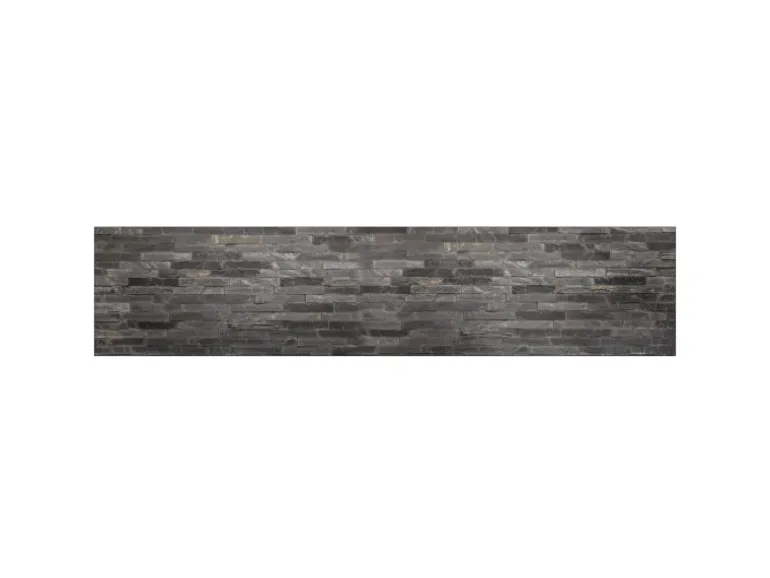 MySpotti Küchenrückwand Profix Cucina Black Bricks 270 x 60 cm Steingrau
