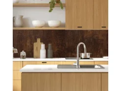 MySpotti Küchenrückwand Profix Cucina Metall Korr 210 x 60 cm Rostbraun