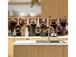 MySpotti Küchenrückwand Profix Cucina Spicy Kitchen 160 x 60 cm Bunt