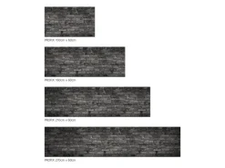 MySpotti Küchenrückwand Profix Cucina Nero 160 x 60 cm Dunkelgrau
