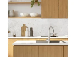 MySpotti Küchenrückwand Profix Cucina White Concrete 100 x 60 cm Beton Beige