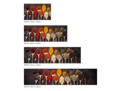 MySpotti Küchenrückwand Profix Cucina Piccante 160 x 60 cm Rot-Braun