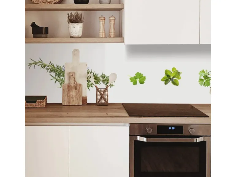 MySpotti Küchenrückwand Profix Cucina Kräuter 270 x 60 cm Minzgrün