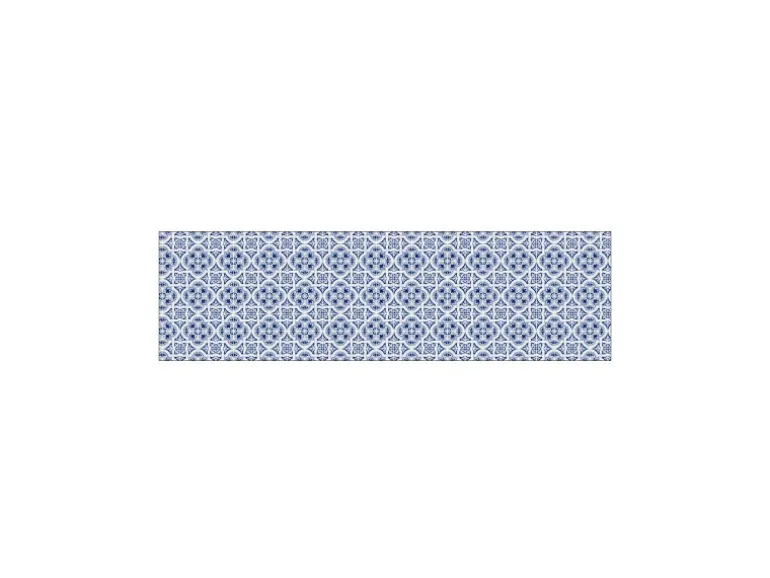 MySpotti Küchenrückwand Profix Cucina Apollon 210 x 60 cm Blau-Weiß