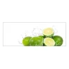 MySpotti Küchenrückwand Profix Cucina Aqua Limette 160 x 60 cm Limettengrün