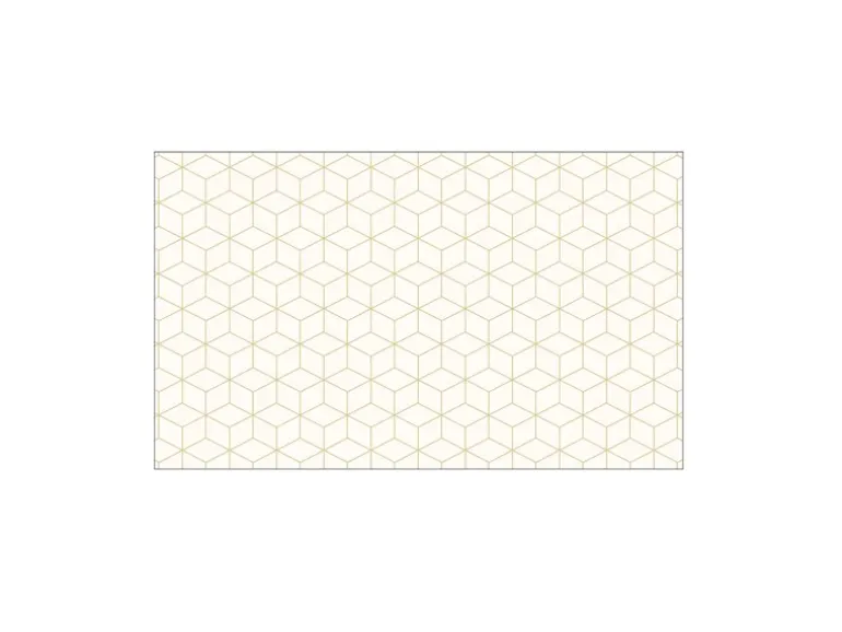 MySpotti Küchenrückwand Profix Cucina Hexagon Creme 100 x 60 cm Crema