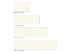 MySpotti Küchenrückwand Profix Cucina Hexagon Creme 100 x 60 cm Crema