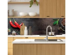 MySpotti Küchenrückwand Profix Cucina Hot Chilli 100 x 60 cm Rote Paprika