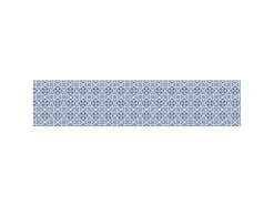 MySpotti Küchenrückwand Profix Cucina Apollon 270 x 60 cm Blau-Weiß