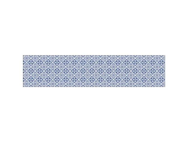 MySpotti Küchenrückwand Profix Cucina Apollon 270 x 60 cm Blau-Weiß