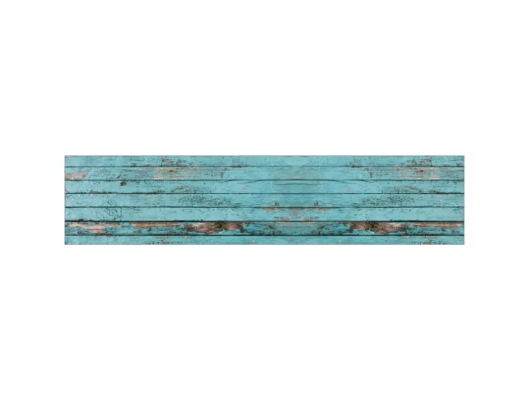 MySpotti Küchenrückwand Profix Cucina Ernest Holz 270 x 60 cm Cyan