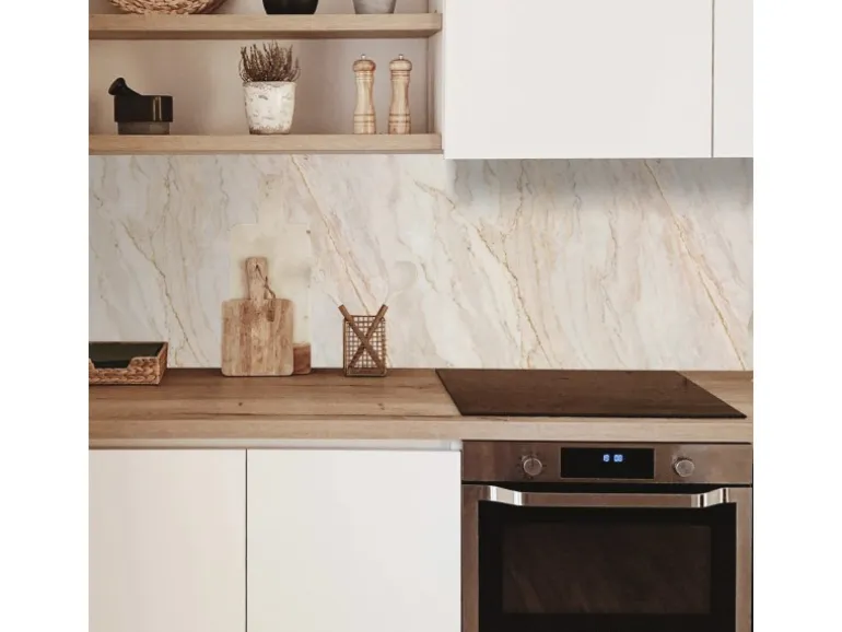 MySpotti Küchenrückwand Profix Cucina Mia 100 x 60 cm Stein Hell