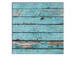 MySpotti Küchenrückwand Profix Cucina Ernest Holz 100 x 60 cm Cyan