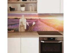 MySpotti Küchenrückwand Profix Cucina Provence 100 x 60 cm Lila Mix