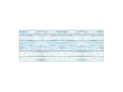 MySpotti Küchenrückwand Profix Cucina Wood Light 160 x 60 cm Hellblau