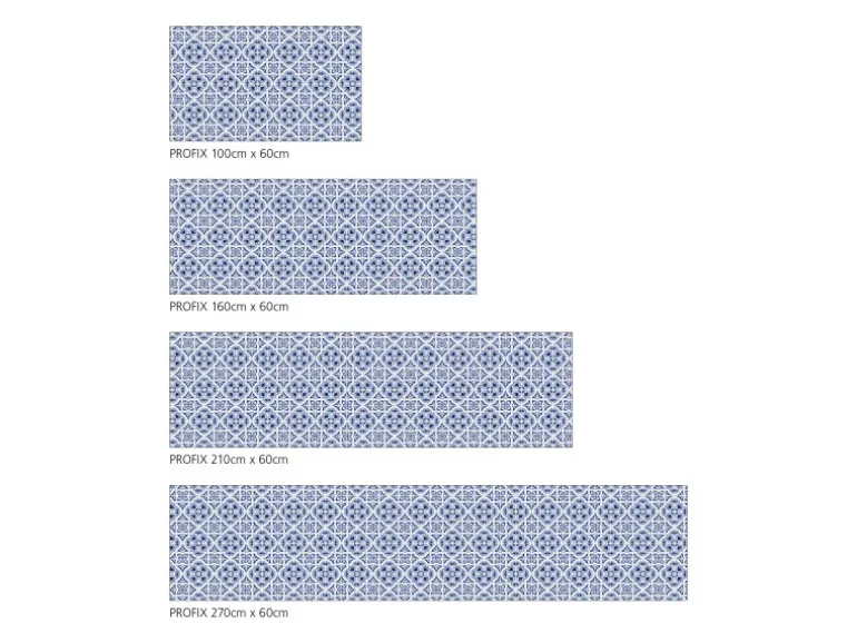 MySpotti Küchenrückwand Profix Cucina Apollon 100 x 60 cm Blau