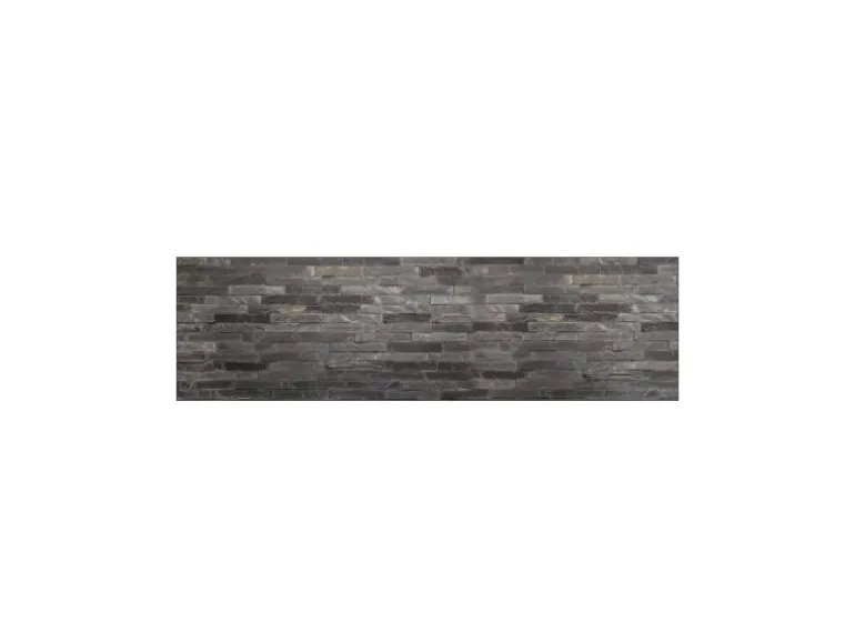 MySpotti Küchenrückwand Profix Cucina Black Bricks 210 x 60 cm Stein Anthrazit
