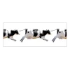 MySpotti Küchenrückwand Profix Cucina Fliegende Kuh 160 x 60 cm Schwarz-Weiß