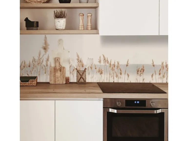 MySpotti Küchenrückwand Profix Cucina Seebi 100 x 60 cm Schilf
