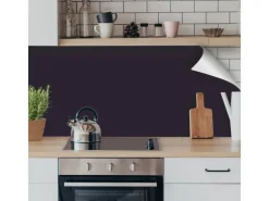 Myspotti Küchenrückwandfolie Schiefergrau Selbstklebend 220 cm x 60 cm