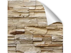 Myspotti Küchenrückwandfolie Rustical Bricks Selbstklebend 220 cm x 60 cm