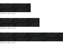 Myspotti Küchenrückwandfolie Slate Selbstklebend 220 cm x 60 cm