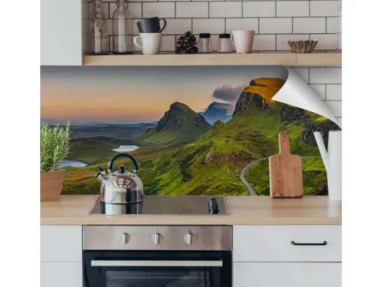 Myspotti Küchenrückwandfolie Scotland Selbstklebend 220 cm x 60 cm