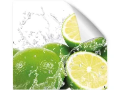 Myspotti Küchenrückwandfolie Aqua Limette Selbstklebend 450 cm x 60 cm