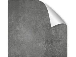 Myspotti Küchenrückwandfolie Concrete Black Selbstklebend 220 cm x 60 cm