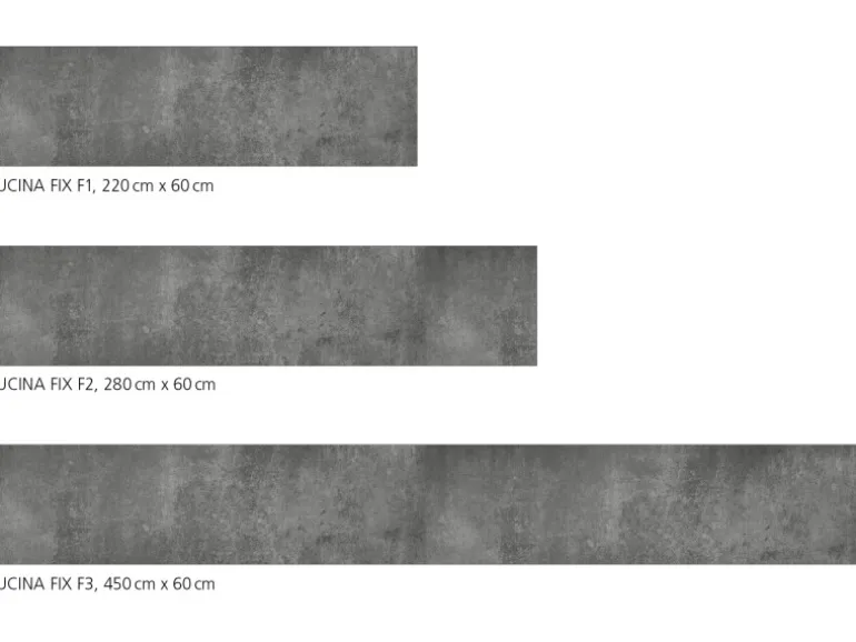 Myspotti Küchenrückwandfolie Concrete Black Selbstklebend 220 cm x 60 cm