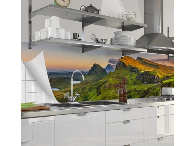 Myspotti Küchenrückwandfolie Scotland Selbstklebend 280 cm x 60 cm