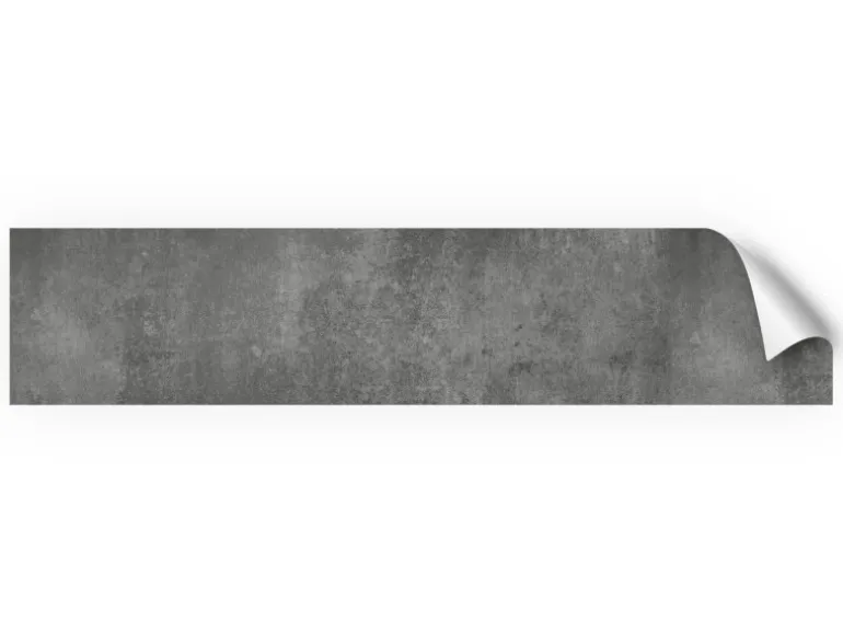 Myspotti Küchenrückwandfolie Concrete Black Selbstklebend 280 cm x 60 cm