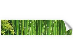 Myspotti Küchenrückwandfolie Bambus Selbstklebend 280 cm x 60 cm