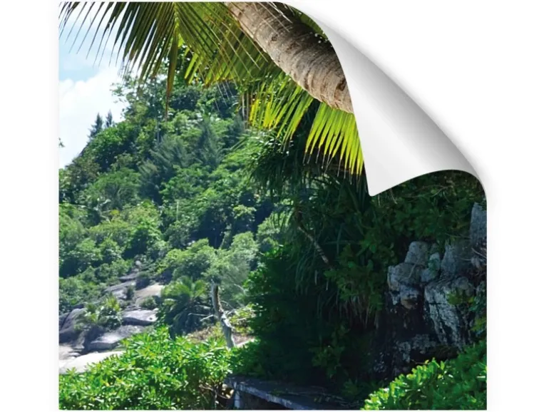 Myspotti Küchenrückwandfolie Seychellen Selbstklebend 220 cm x 60 cm