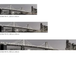 Myspotti Küchenrückwandfolie San Francisco Selbstklebend 450 cm x 60 cm