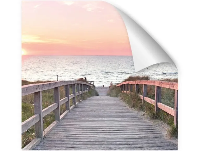 Myspotti Küchenrückwandfolie Ostseestrand Selbstklebend 220 cm x 60 cm