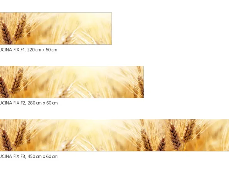 Myspotti Küchenrückwandfolie Korn Selbstklebend 280 cm x 60 cm