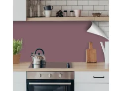 Myspotti Küchenrückwandfolie Pastellviolett Selbstklebend 220 cm x 60 cm