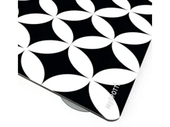 Myspotti Mini-Spritzschutzplatte Chadi 59 cm x 41 cm Schwarz-Weiß