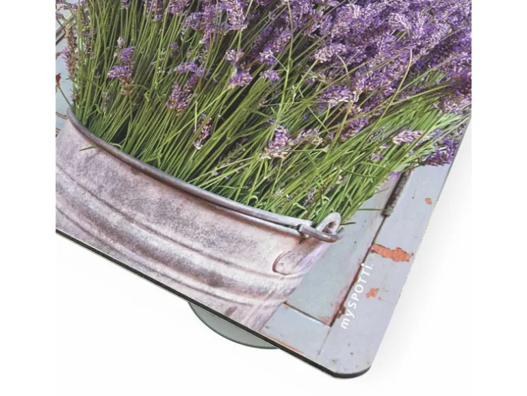 Myspotti Mini-Spritzschutzplatte Vintage Lavendel 59 cm x 41 cm