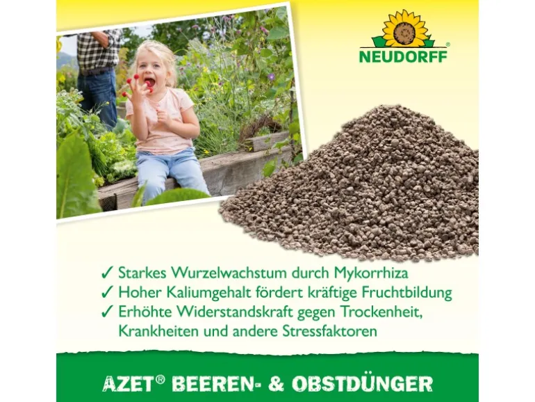 Neudorff Azet Beeren- und Obst-Dünger 2,5 kg
