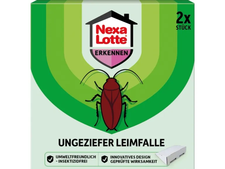 Nexa Lotte Ungeziefer-Leimfalle 2 Stück