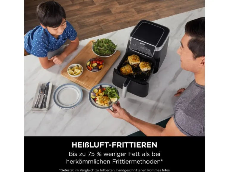 Ninja Heißluftfritteuse Max Pro AF180EU 6,2 l